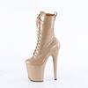 Pleaser - FLAMINGO1040GP Platform Boots, Pole dance shoes - Gold coloured Product image